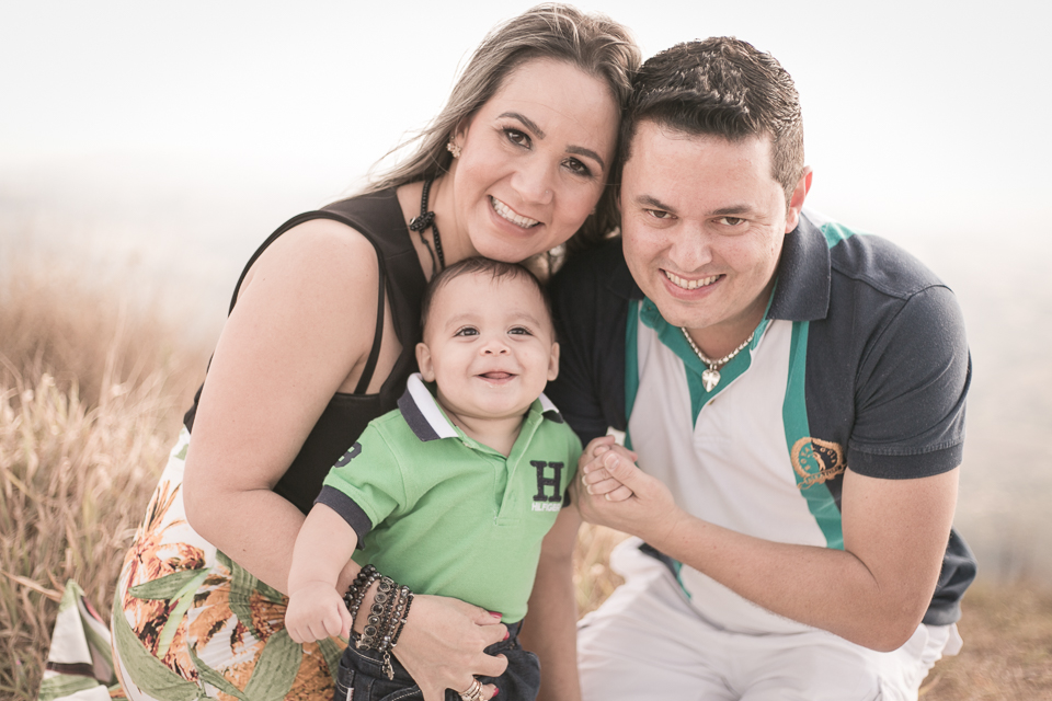 Fotografia de Família Michelle, Rogério e Bruno registrado pela fotógrafa BH Márcia Andrade realizado em Belo Horizonte